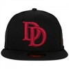 Adult Daredevil Logo Black Colorway New Era 59Fifty Fitted Hat - 2 of 4