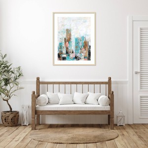 Amanti Art Misty Hues I by Ethan Harper Wood Framed Wall Art Print - 1 of 4
