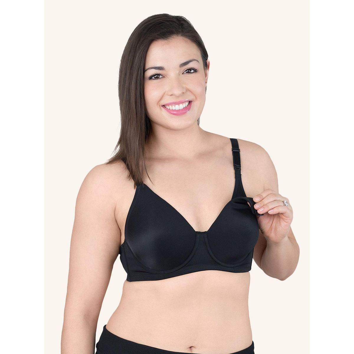Loving Moments by Leading Lady Women's Loving Moments by Leading Lady Full Coverage T-Shirt Nursing Bra (L3010)