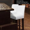 PiccoCasa Waterproof PU Leather Pub Counter Height Side Chair Covers with Elastic Band - 2 of 4