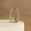 Women's Minimal Nail Ring - Champayne Gold - 2 of 4
