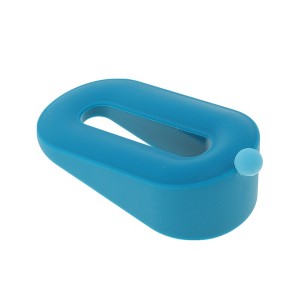 Unique Bargains Door Stop Donut Door Stopper Soft Plastic 3.94"x1.89"x1.38" 1 Pc - 1 of 4
