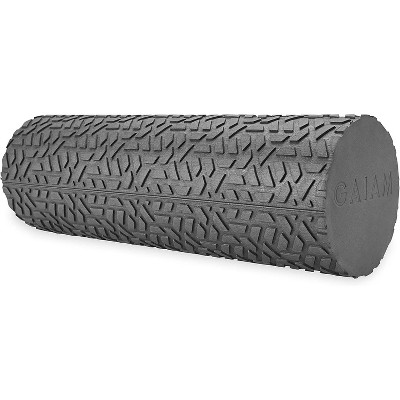 Compact Textured Foam Roller for Muscle Repair and Exercise – 12”L X 4" Diameter Massager Roller