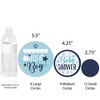 Big Dot of Happiness It's a Boy - Blue Baby Shower Giant Circle Confetti - Party Decorations - Large Confetti 27 Count - 3 of 4