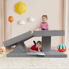 Imaginarium Kids' and Toddler Play Couch Dark Gray: Activity Center, Ages 1-9, No Assembly, Fine Motor Skills, 4 Pieces - 2 of 4
