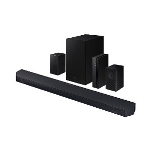 Samsung 5.1 Channel Sound Bar w/ wireless Subwoofer, Q-Symphony & Dolby ATMOS Audio - HW-Q65C/ZA Refurbished - 1 of 4