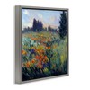 Stupell Industries Flower Meadow Landscape Floating Frame Canvas Art - 2 of 4