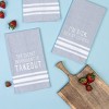 Totalee Gift The Secret Ingredient Is Tea Towel Cotton White - 2 of 2