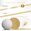 PartyWoo Crepe Paper Streamers Pearl Gold 4 Rolls 328 ft 1.8 in x 82 Ft Roll - 3 of 4