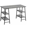 Sapphtopaz Home Office Desks 47.25" Contemporary Computer Desk with Open Storage Shelf Metal Frame Gaming Desk Office Desk for Home Office - 2 of 4