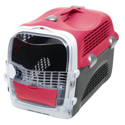 Catit Cabrio Dog and Cat Carrier - Cherry Red