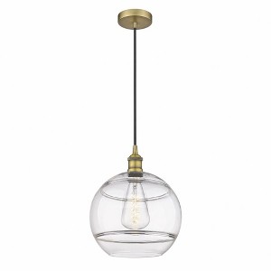 Rochester - 1 Light Cord Hung Mini Pendant In Industrial Style-13.38 Inches Tall and 12 Inches Wide - 1 of 1