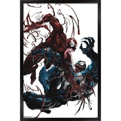 Trends International Marvel Comics Carnage - Battle Framed Wall Poster ...