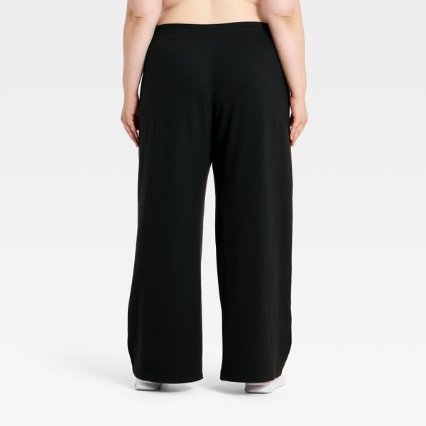 Pantalón de pierna recta con canalé para mujer - All In Motion™ 2