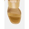 Gertude Slingback Block Heel Leather Sandal Women - 4 of 4