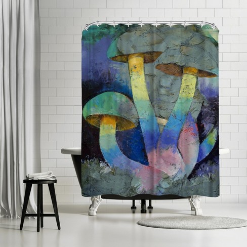 Colorful Wild Mushrooms Shower Curtain - Deny Designs : Target