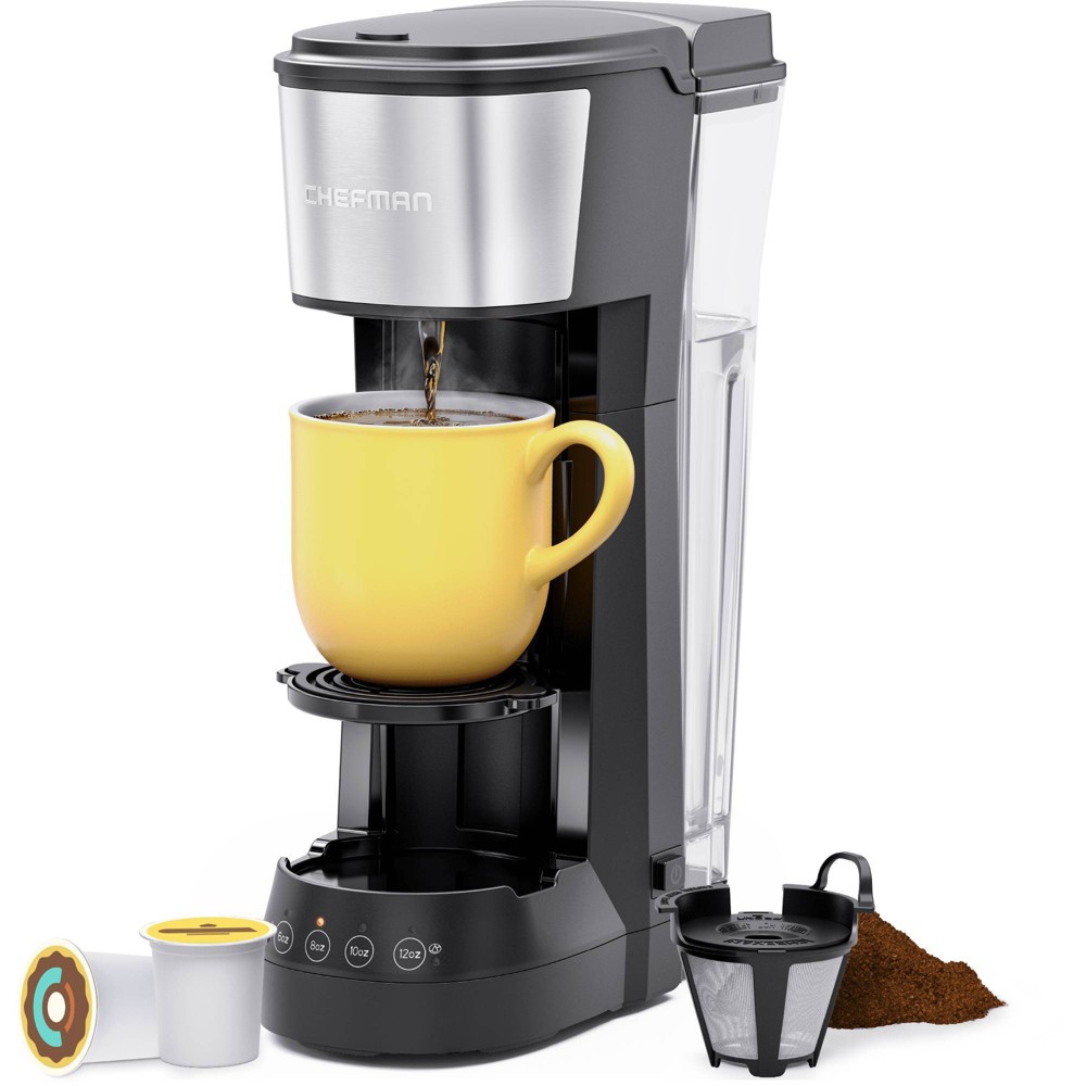 Photos - Coffee Makers Accessory Chefman InstaCoffee Max+ Single-Serve Coffee Maker with Reservoir