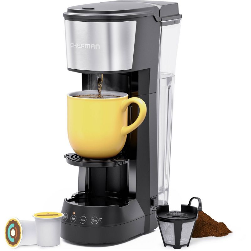 Chefman InstaCoffee Max+ Single-Serve Coffee Maker with Reservoir, 1 of 9