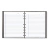Blueline NotePro Notebook, 1-Subject, Medium/College Rule, Cool Gray Cover, (75) 9.25 x 7.25 Sheets - 2 of 4