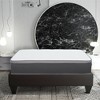 NicBex 12 Inch Plush Euro Top Gel Memory Foam Hybrid Mattress with CertiPUR-US Certified,Mattress in a Box,White+Gray - 2 of 4