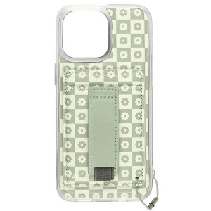 Walli Cases Blooming Check Magnetic Case with Wallet and Finger Strap - 1 of 4