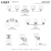Livex Lighting Aragon 1 - Light Flush Mount in  Polished Chrome - 2 of 4