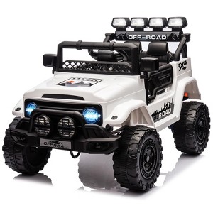 Ride On Truck Car for Kids, 12V Electric Ride On Car with Remote Control - 1 of 4