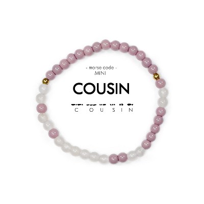 ETHIC GOODS Girl's 4mm Morse Code Bracelet MINI [COUSIN] - image 5