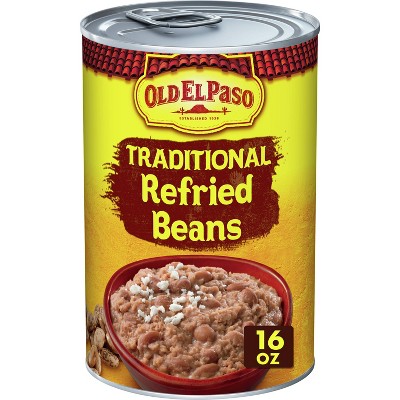 Old El Paso Traditional Refried Beans - 16oz