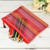 Unique Bargains Mesh Document Pencil Home Office Storage Zipper Pouches 6 Pcs - 3 of 3