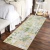 Washable Area Rug Modern Abstract Non Slip Rugs Foldable Low Pile Contemporary Indoor Carpet for Bedroom Office Kids Room Guest Room Study Room - 4 of 4