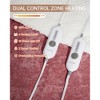 Electric Blanket, Washable Soft Velvet Heated Blankets with 4 Heating Levels, 4H Auto Shut Off, ETL Certified for Bedroom - 4 of 4