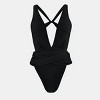 Women's Plunge High Leg One Piece Swimsuit - Cupshe - 2 of 4