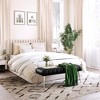 Arceso Entryway Bench, 44.5" Upholstered Bedroom Benches, End of Bed Bench with Metal Legs, for Decorative, Living Room, Dining Room - 3 of 4