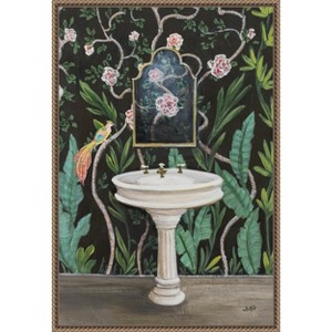Amanti Art Botanical Bath I by Julia Purinton Canvas Wall Art Print Framed 16 x 23-in. - 1 of 4