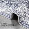 5 * 7ft Persia Style Area Rug, Area RugTROPOW  Vintage Print Large Rug-Machine Washable Stain-Resistant Area Rug - 4 of 4