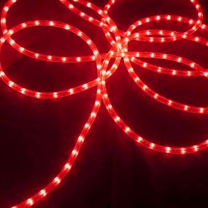 J. Hofert Co 100' Commercial Grade Christmas Rope Light Set White Cord - Red - 1 of 1