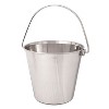 ProSelect Heavy Duty Stainless Steel Pails — Durable Pails for Kennels and Farms - 8¾", 6-Quart - 2 of 3