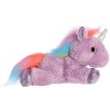 Aurora Medium Electra Unicorn Sparkle Tales Enchanting Stuffed Animal Purple 10" - 3 of 4
