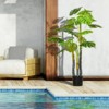 Maggift Artificial Plant 4FT Artificial Monstera Tree Faux Decorative Plant in Nursery Pot for Indoor or Outdoor, Green, 6.8"*6.8"*47.3" - 2 of 4