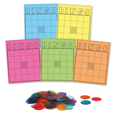 Hygloss® Classroom Bingo Set, 1000 Chips, 50 Cards