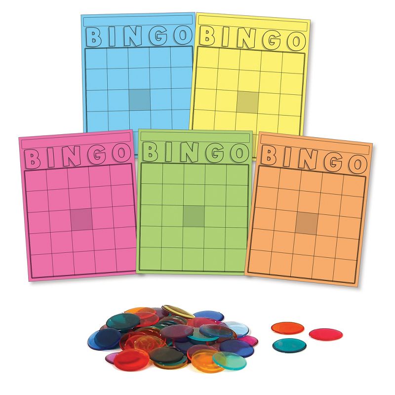Hygloss� Classroom Bingo Set, 1000 Chips, 50 Cards, 1 of 4
