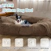 Human Dog Bed, Large Size Fits You and Pets, Washable Faux Fur Dog Bed for People Doze Off, Napping Orthopedic Dog Bed - 3 of 4