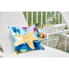 C&F Home 18" x 18" Starfish Watercolor Cotton Accent Throw Pillow, Coastal Beach - 3 of 4