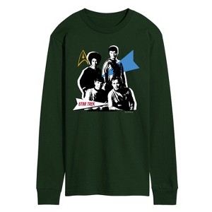 Men's - Star Trek - Original Series Crew Long Sleeve Graphic T-Shirt - 1 of 3