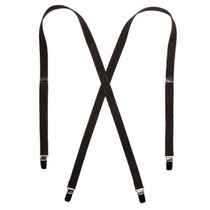 CTM Elastic .75 Inch Wide Undergarment Clip-End Suspenders - 1 of 4