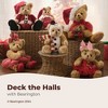 Bearington Iggy and Lou, Penguin & Polar Bear for Christmas Decoration, 14 Inch Christmas Teddy Bear, Ideal Christmas Bear Gift - 2 of 4