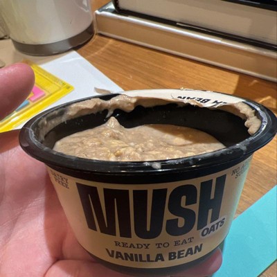 Mush Vanilla Bean Ready To Eat Gluten Free Vegan Oats - 5oz : Target