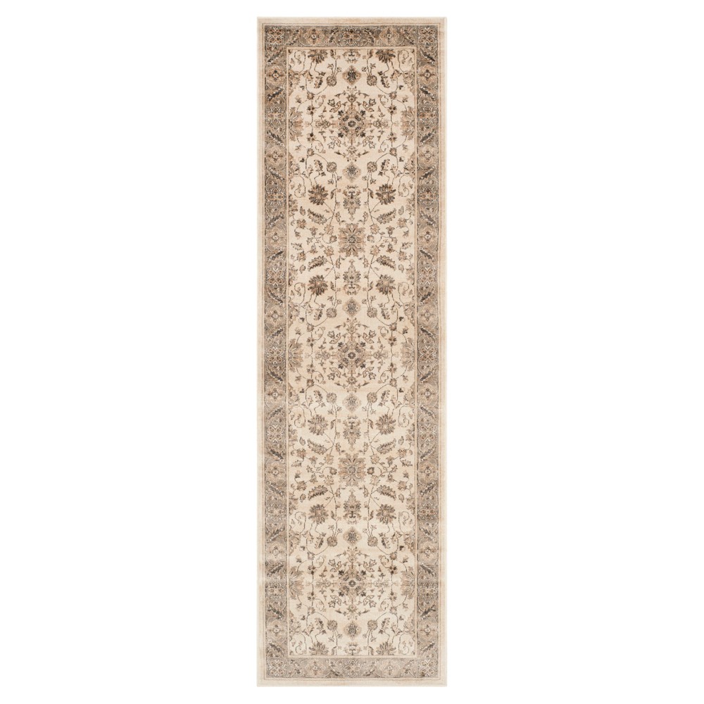 2'2inx12' Runner Preston Vintage Stone/Mouse - Safavieh