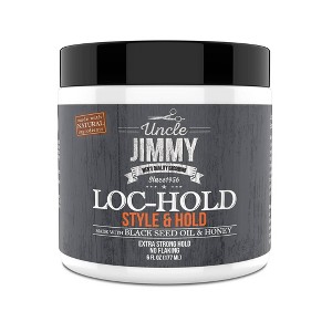 Uncle Jimmy Loc Hold Hair Styling Pomade/Hair Wax - 6 fl oz - 1 of 4